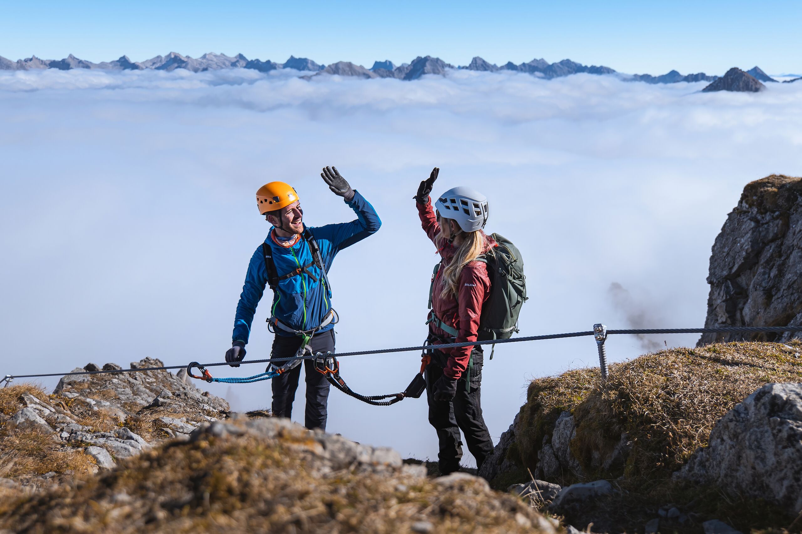 Klettersteig an der Reither Spitze